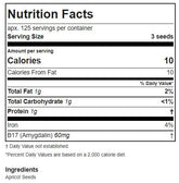Bitter Raw Apricot Kernals 8oz